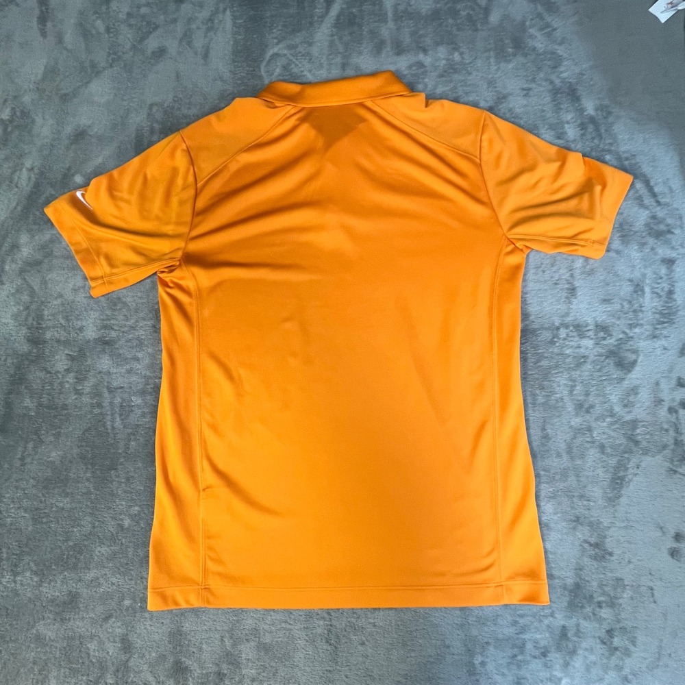 Nike Golf Polo Shirt Mens Size M Orange Tour Performance Dri-FIT 509167-873 - Picture 2 of 6